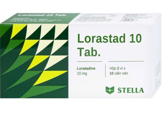 Viên nén Lorastad D Stella giảm viêm mũi dị ứng, mày đay (3 vỉ x 10 viên)