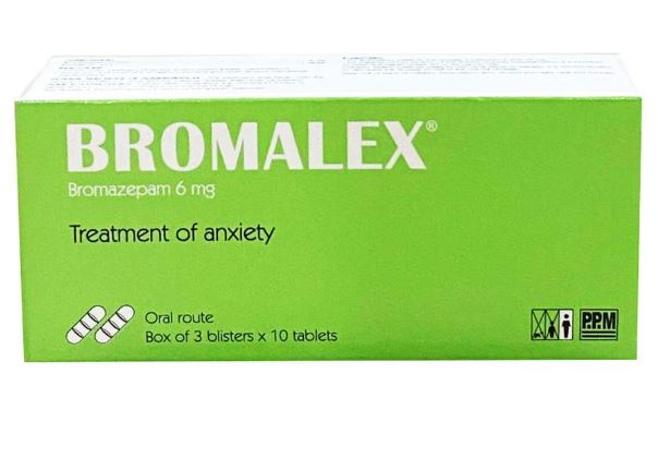 Thuốc Bromalex 6mg giảm lo âu, căng thẳng giúp bạn có một giấc ngủ ngon hơn