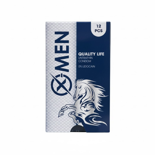 Bao cao su Xmen Quality Life hạn chế tránh thai và các bệnh truyền nhiễm (Hộp 12 cái)