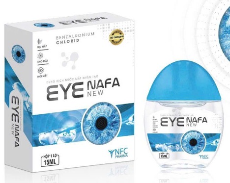 Dung dịch nhỏ mắt EYE NAFA NEW giúp dưỡng ẩm làm dịu mắt