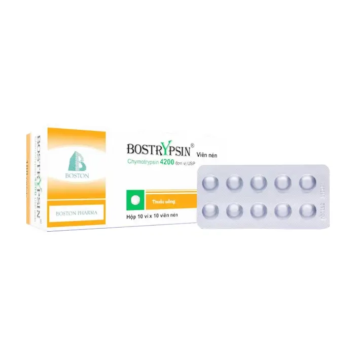 Bostrypsin giúp giảm sưng viêm