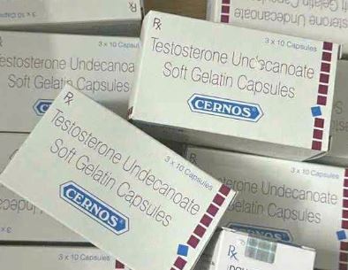 Thuốc estosterone 40mg Cernos điều trị tình trạng thiểu năng sinh dục nam giới