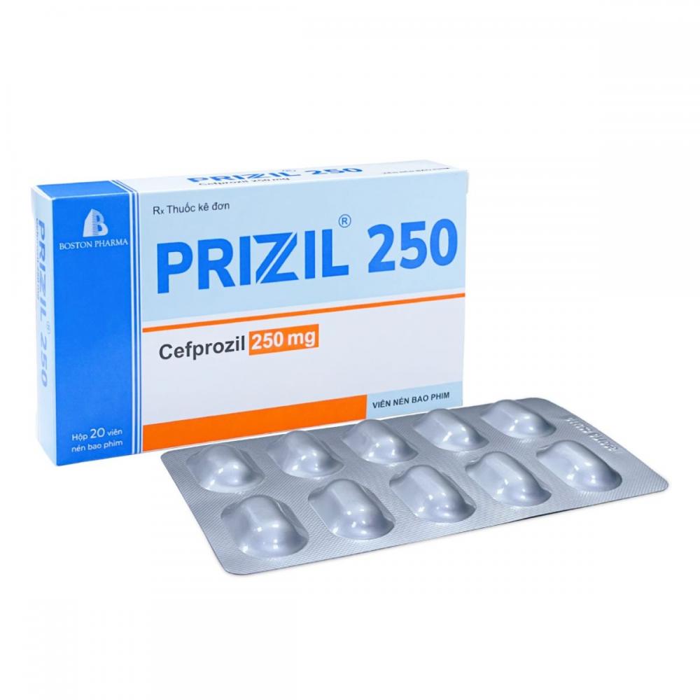 Prizil 250 giúp điều trị hiệu quả các nhiễm khuẩn thường gặp