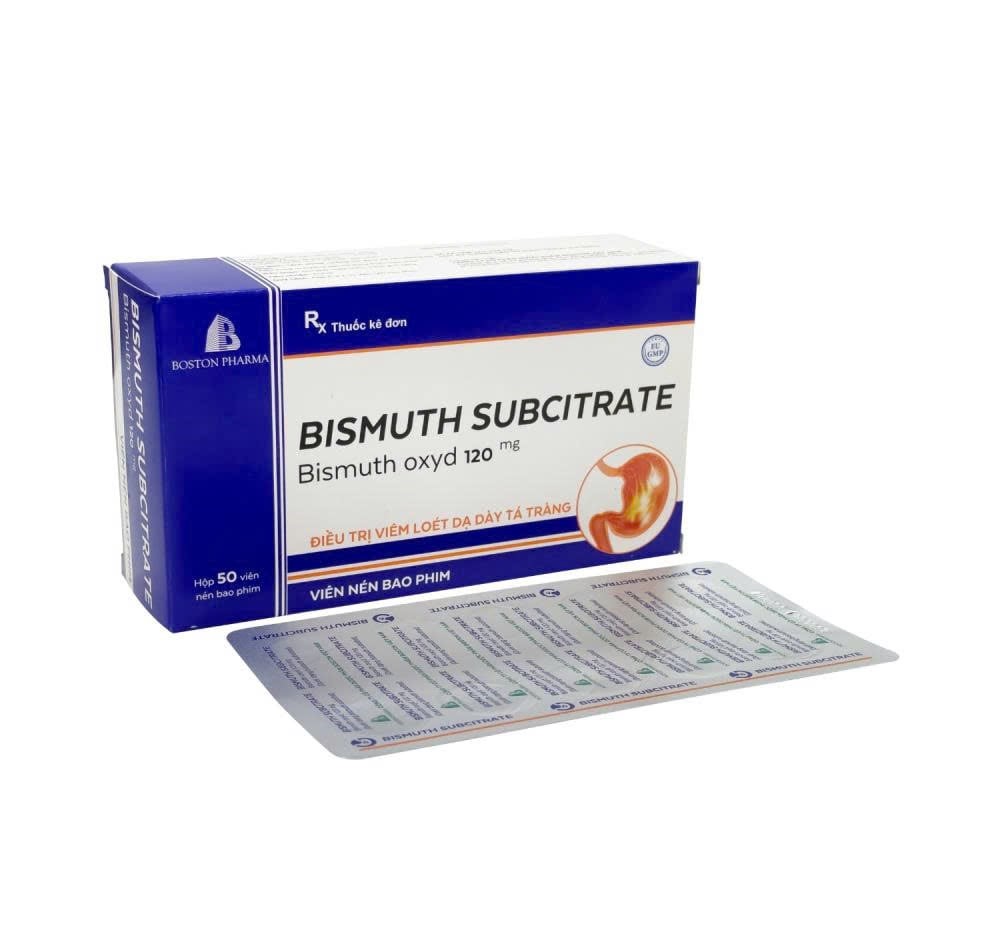 Bismuth Subcitrate giúp bảo vệ và phục hồi niêm mạc dạ dày