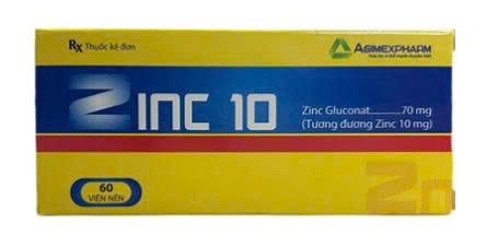 Thuốc ZINC 10 bổ sung kẽm hiệu quả