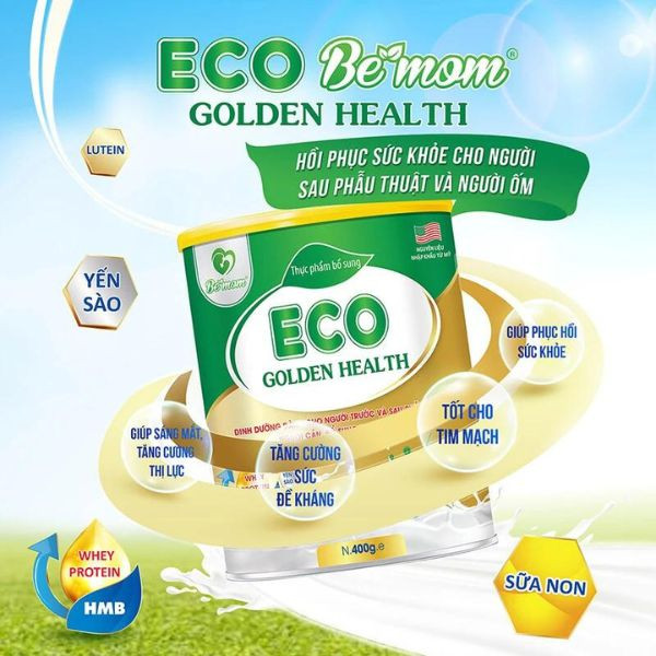 Sữa Non Dinh Dưỡng ECO - Golden Health 400gr