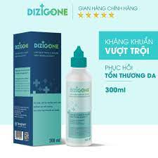 Dung dịch Dizigone Terrapharm làm sạch và kháng khuẩn da (300ml)