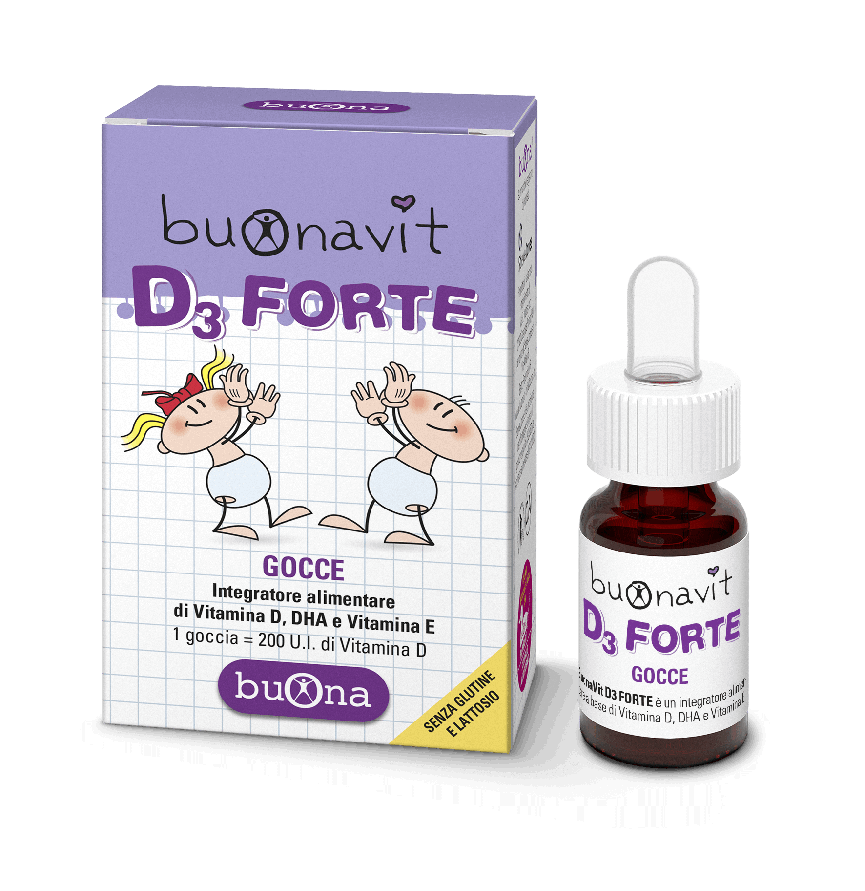 Buonavit D3 Forte – Bổ sung  Vitamin D3, DHA và acid béo