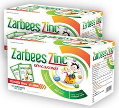 Zarbees Zinc bổ sung kẽm, hỗ trợ ăn ngon, tăng cường sức khỏe, đề kháng, miễn dịch chống còi xương