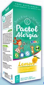 Pactol Alergia KIDS (Siro giảm ho, làm dịu cổ họng trẻ em)