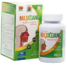 Maxxoang xanh hỗ trợ giảm xoang