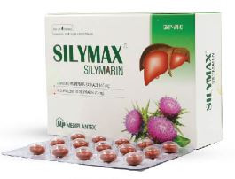 Thuốc Silymax (Silymarin 70mg) hỗ trợ và điều trị viêm gan cấp và mãn tính, suy gan, gan nhiễm mỡ, men gan tăng