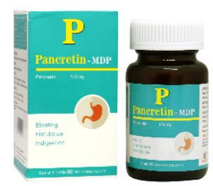 Viên uống Pancretin MDP - hỗ trợ giảm đầy hơi, chướng bụng, ăn không tiêu
