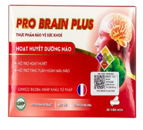 Thực phẩm bảo vệ sức khỏe PRO BRAIN PLUS H/30V