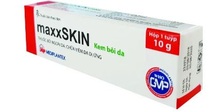 Thuốc bôi ngoài da chữa viên da dị ứng MaxxSKIN hộp 1 tuýp 10g
