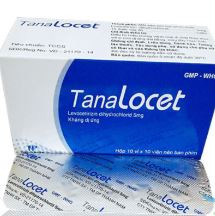 Tanalocet Levocetirizin điều trị viêm mũi 5mg Thành Nam (H/100V)