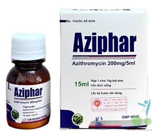 Aziphar azithromycin 200mg/5ml (c/15g)