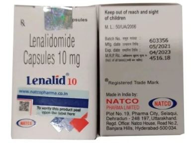 Thuốc Lenalid 10mg 15mg Lenalidomide điều trị ung thư máu