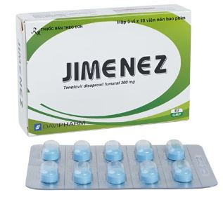Thuốc JIMENEZ được dùng trong điều trị HIV hoặc HBV hoặc nhiễm đồng thời cả hai