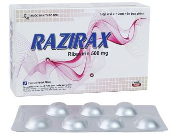 Thuốc RAZIRAX hỗ trợ điều trị viêm gan C