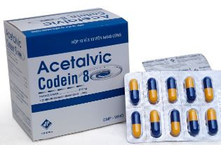 Thuốc giảm đau ACETALVIC CODEIN 8