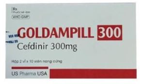 Thuốc Goldampill 300 điều trị nhiễm khuẩn