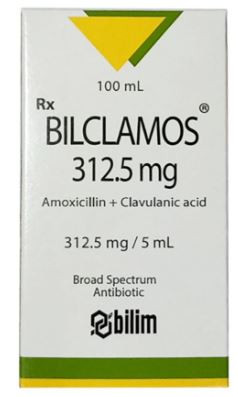 Thuốc kháng sinh Bilclamos 312.5mg hộp 1 lọ 100ml