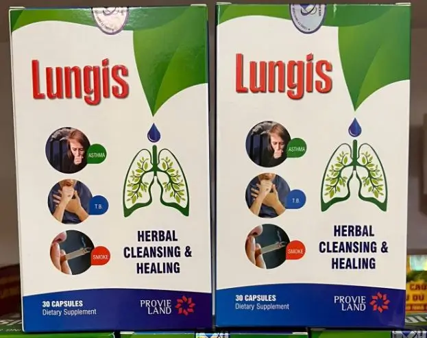 Viên uống Lungis thải độc phổi
