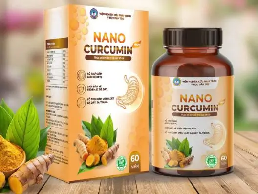 Thực phẩm bảo vệ sức khỏe Nano Curcumin