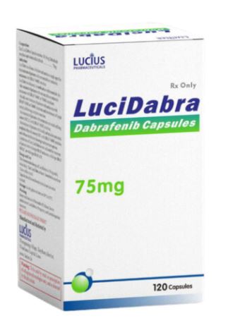Thuốc LuciDabra 75mg điều trị ung thư có đột biến BRAF cho người lớn