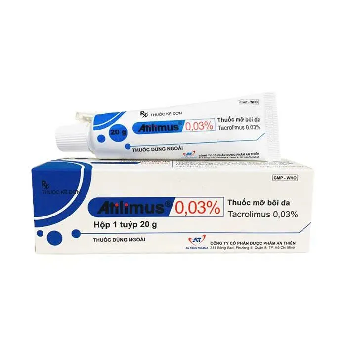 A.T Limus 0,03% - Thuốc Kem Bôi Điều Trị Viêm Da Cơ Địa, Viêm Da Dị Ứng Hiệu Quả