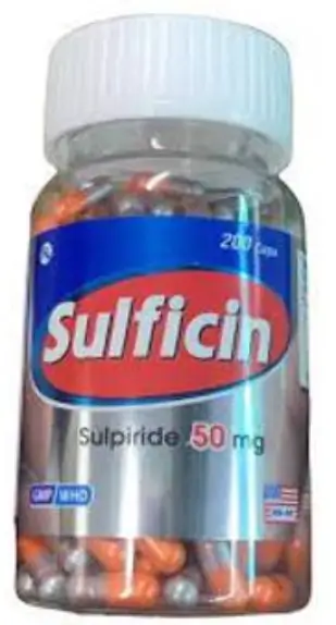 Sulficin Sulpirid 50mg (C/200v) cap Nic Pharma
