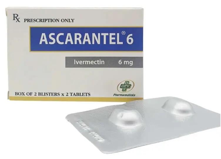 Ascaracantel 6mg Điều trị bệnh giun chỉ Onchocerca