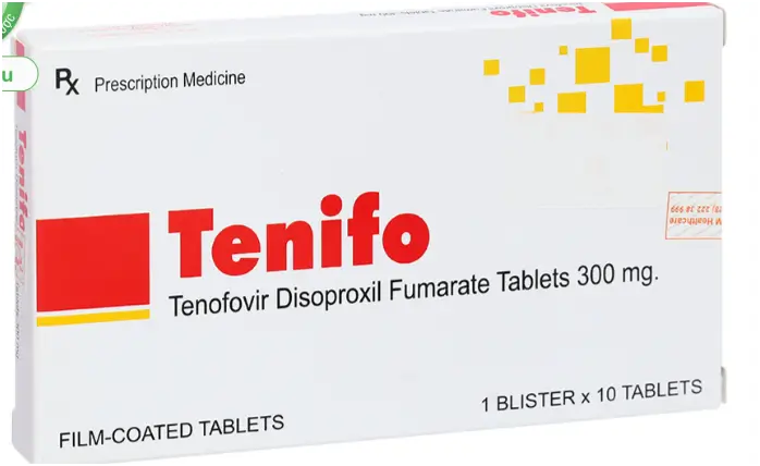 Tenifo điều trị nhiễm HIV-1, viêm gan B (1 vỉ x 10 viên)