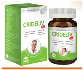 CRIDELIV New Nam giới bị U xơ tiền liệt tuyến lành tính  Nữ giới bị U xơ tử cung, U tuyến vú lành tính