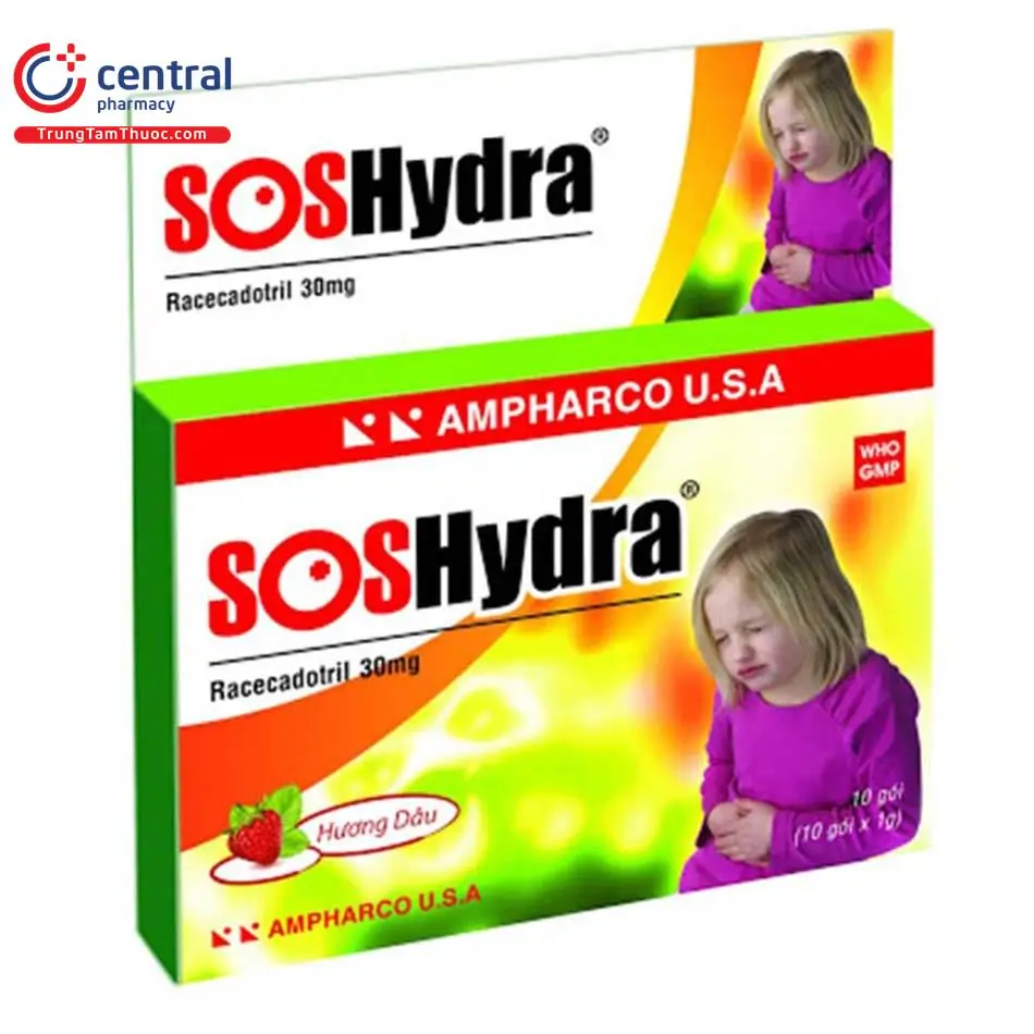 SOS Hydra 30mg điều trị tiêu chảy cấp