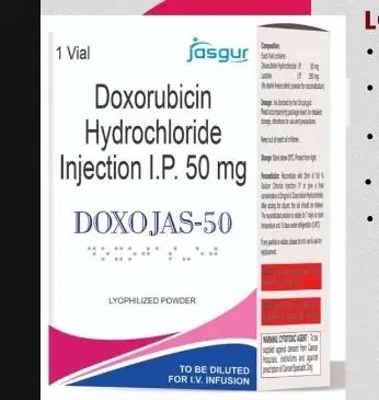 Thuốc DOXOJAS (Doxorubicin Hydrochloride Injection I.P. 50 mg) điều trị ung thư
