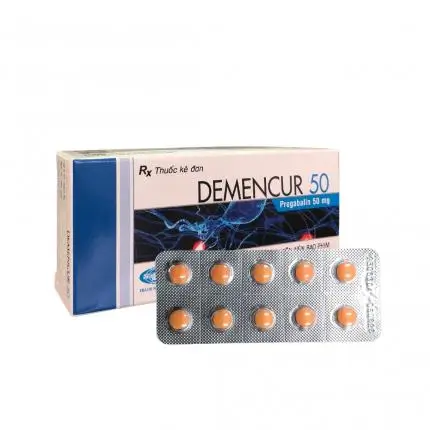 Thuốc Demencur 50 - Điều trị đau thần kinh, động kinh
