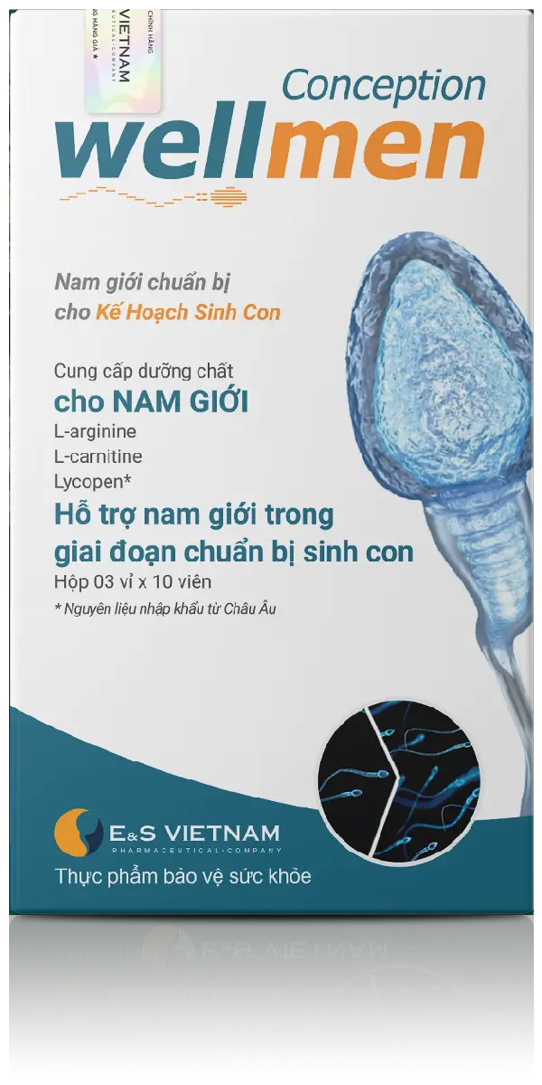 Wellmen Conception hỗ trỡ nam giới giai đoạn chuẩn bị sinh con  