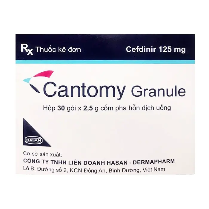 Cantomy Granule Hasan 30 gói x 2.5g – Điều trị nhiễm khuẩn