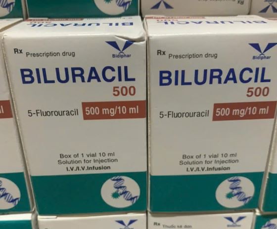 Dung dịch tiêm Biluracil 500mg/10ml điều trị carcinom vú, dạ dày chai 10ml
