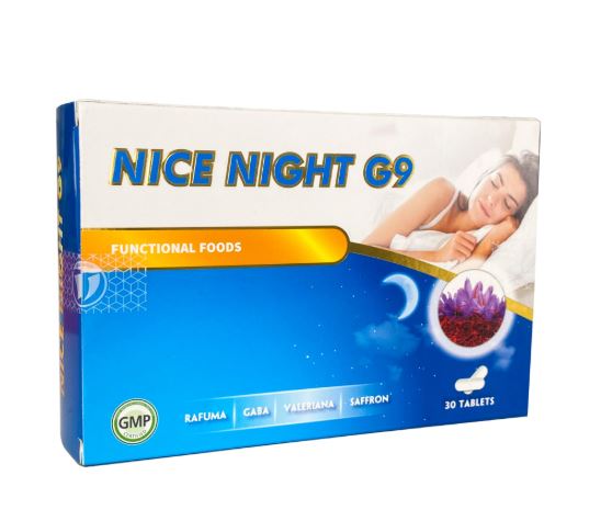Thực phẩm bảo vệ sức khỏe NICE NIGHT G9 (30 viên)