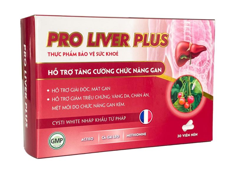 Thực phẩm bảo vệ sức khỏe PRO LIVER PLUS H/30V