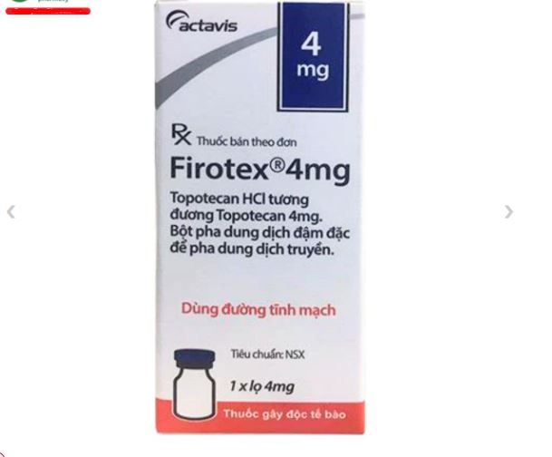 Thuốc Firotex 4mg điều trị ung thư