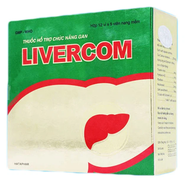 Thuốc Livercom bổ sung vitamin B và hỗ trợ điều trị rối loạn tiêu hóa 