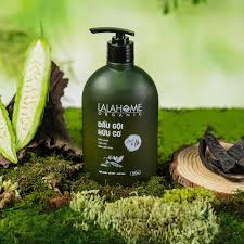 Dầu gội hữu cơ LALAHOME ORGANIC hương trà xanh giúp làm sạch giữ tóc suôn mượt