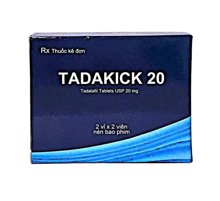 TADAKICK 20 hỗ trợ điều trị rối loạn cương dương ở nam giới