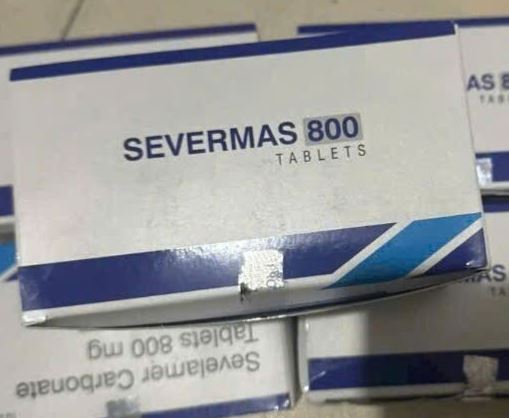 Thuốc Severmas 800mg (Sevelamer Carbonate) giúp kiểm soát tăng phosphate máu