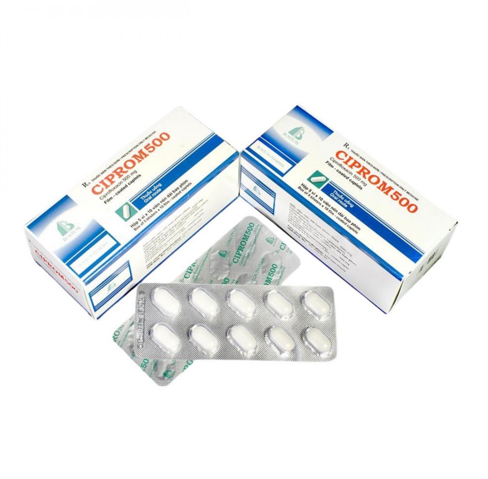 Ciprom 500 giúp điều trị hiệu quả các nhiễm khuẩn nặng